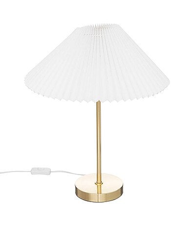 Lampada in metallo jiling h47cm bianco