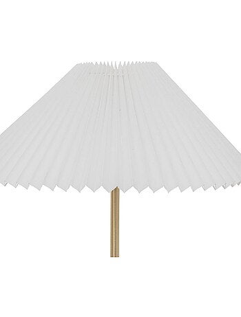 Lampada in metallo jiling h47cm bianco