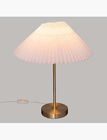 Lampada in metallo jiling h47cm bianco