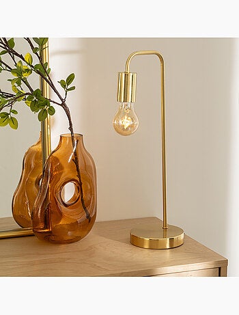 Lampada keli in metallo nero h45cm