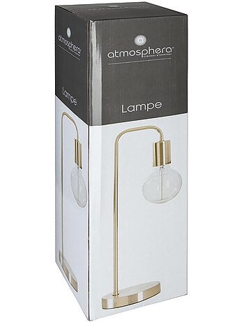 Lampada keli in metallo nero h45cm