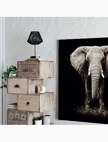 Lampada jily beige h34cm