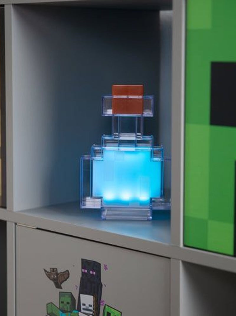 Lampada LED a forma di pozione ricaricabile USB – 8 colori "Roba" – Minecraft Trasparente - Kiabi