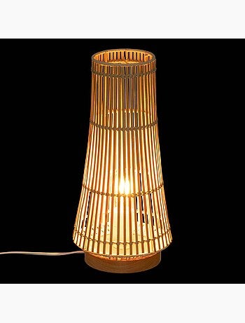 Lampada mahe h38cm beige