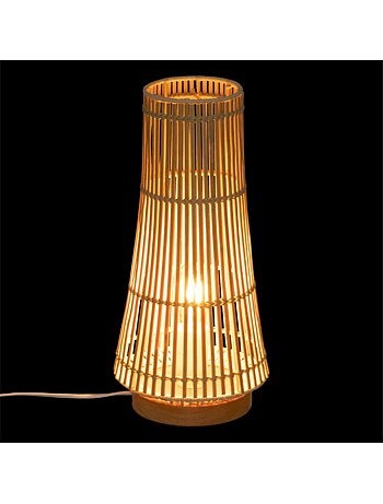 Lampada mahe h38cm beige