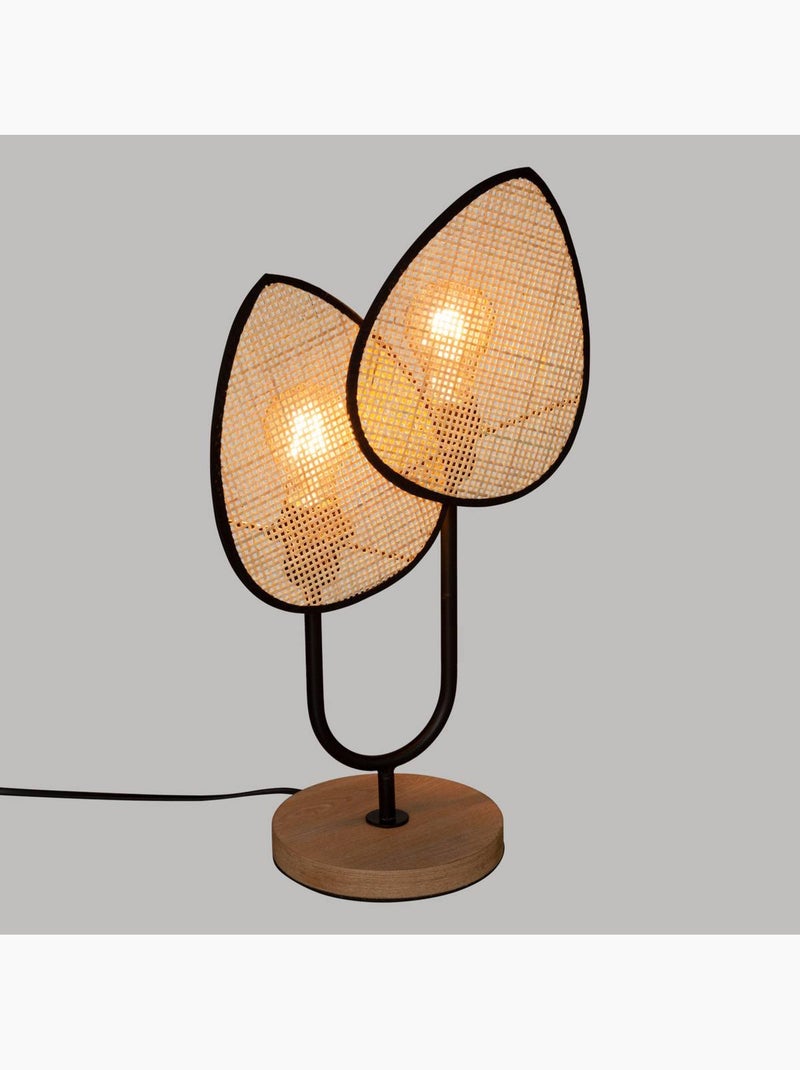 Lampada olme in metallo h44cm Beige - Kiabi