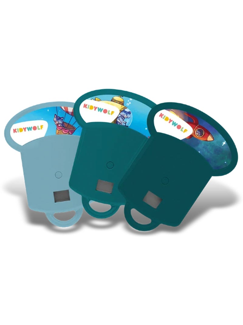 Lampada proiettore di storie per bambini | kidywolf | kidywolf Blu - Kiabi