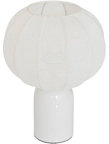 Lampada tobie h33cm bianco