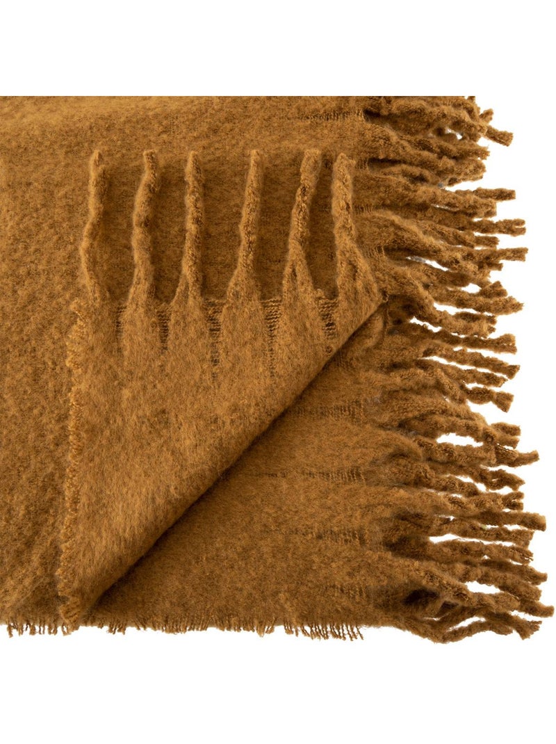 Lancio kodi 180x130cm giallo ocra Bronzo - Kiabi