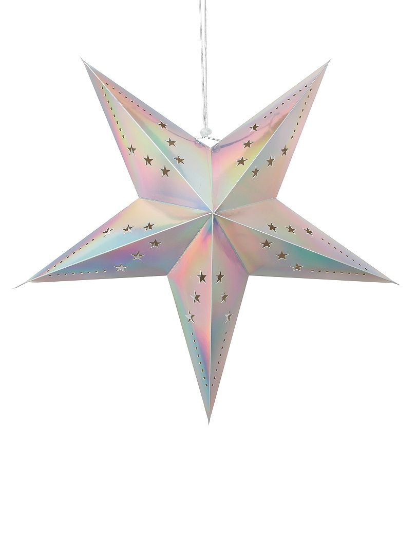 Lanterna a stella 30 cm multicolore - Kiabi