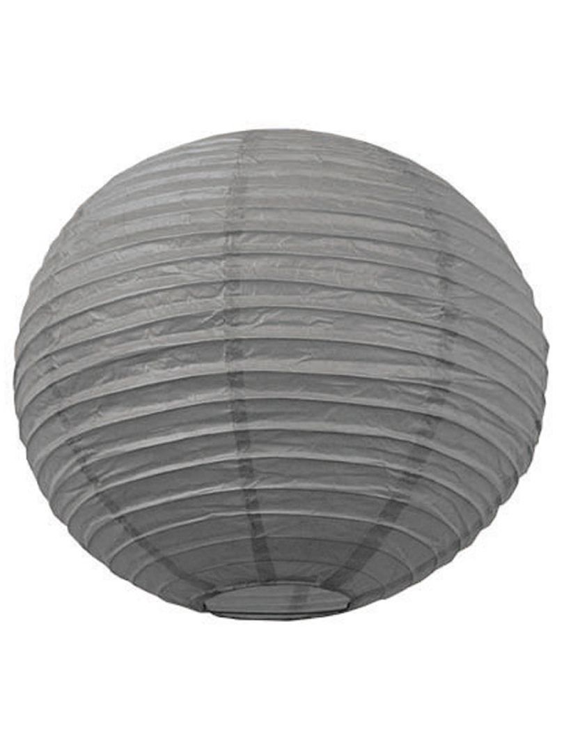 Lanterna cinese carta 35 cm grigio - Kiabi
