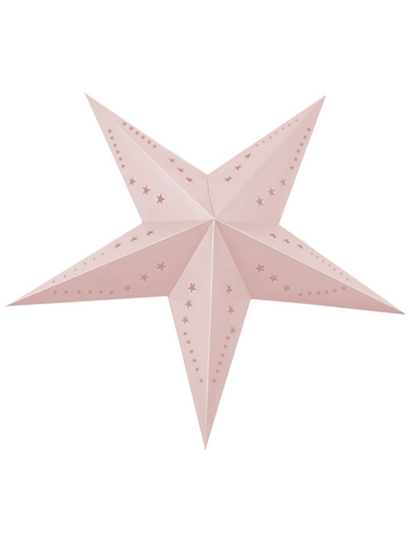 Lanterna stella 60 cm rosa chiaro - Kiabi