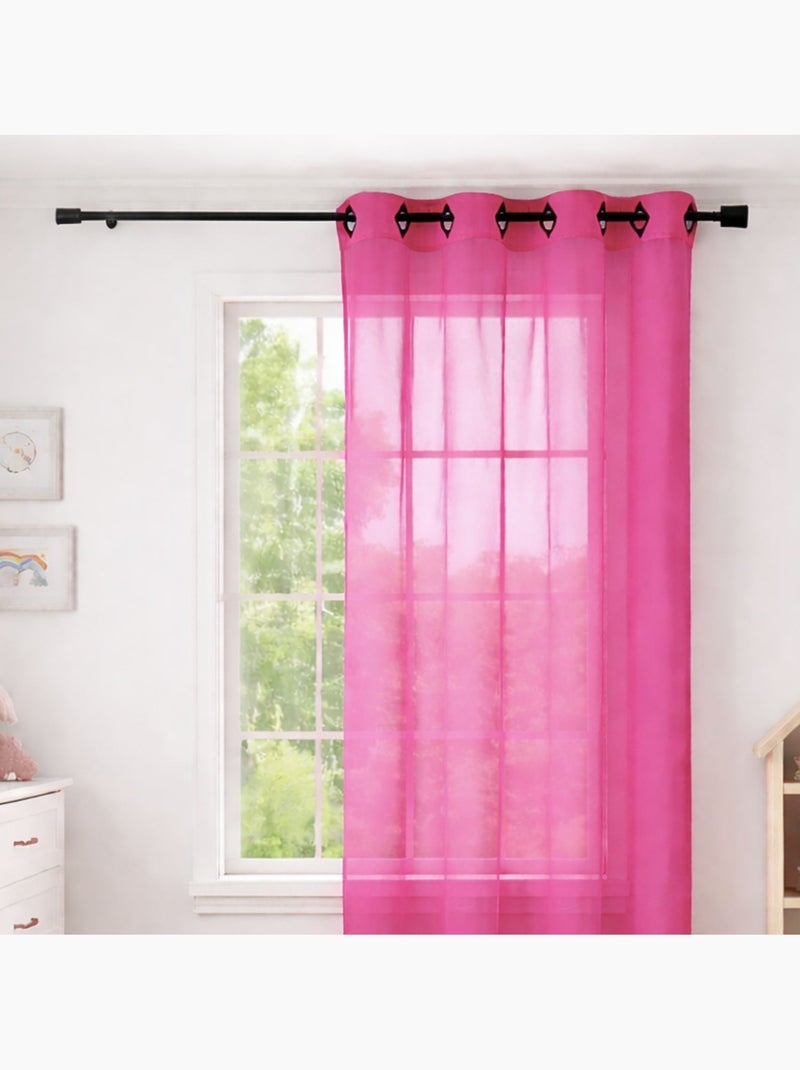 Larghezza grande rosa velato Rosa fucsia - Kiabi