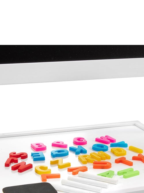 Lavagna bimbi doppia faccia magnetica e gessetto Mamabrum - Kiabi