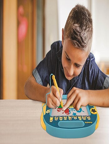 Lavagna da disegno magnetica multicolore Minions con accessori formato A5