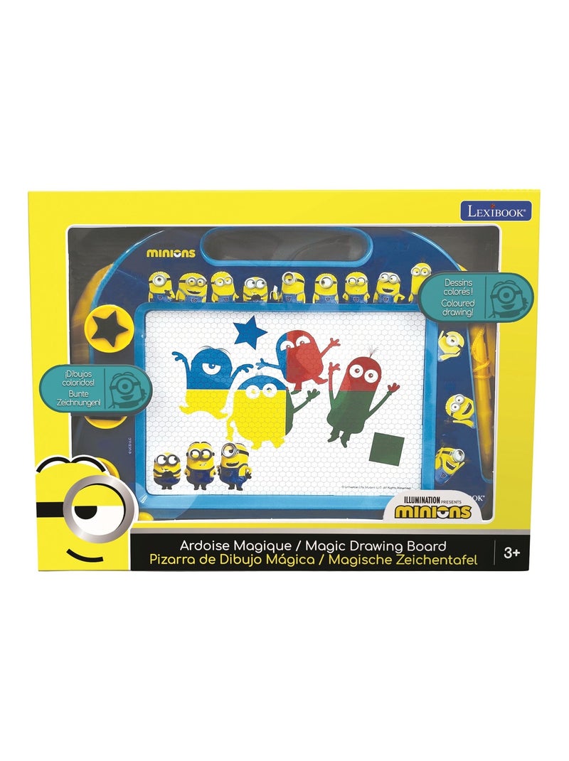 Lavagna da disegno magnetica multicolore Minions con accessori formato A5 N/D - Kiabi