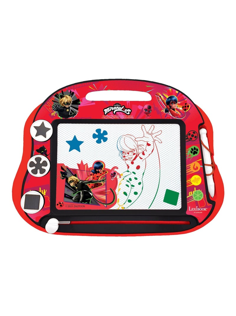 Lavagna da disegno magnetica multicolore Miraculous con accessori formato A5 N/D - Kiabi