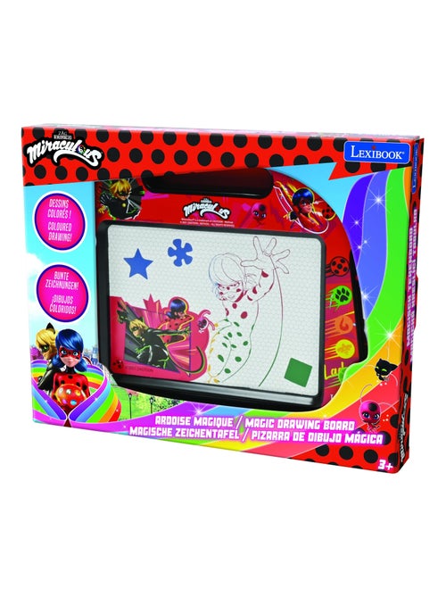 Lavagna da disegno magnetica multicolore miraculous con accessori formato a5 - Kiabi