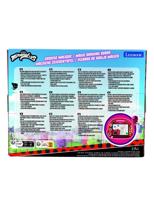 Lavagna da disegno magnetica multicolore miraculous con accessori formato a5 - Kiabi