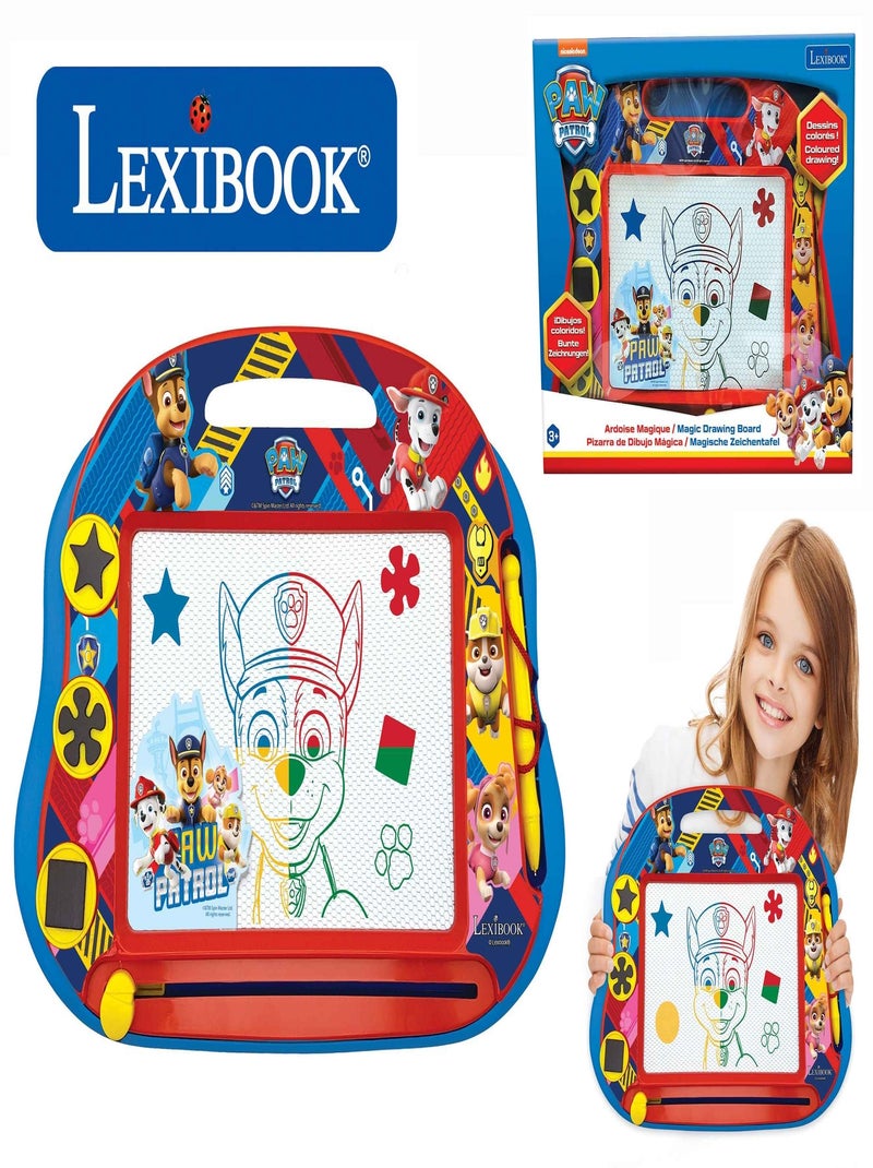 Lavagna da disegno magnetica multicolore Paw Patrol con accessori formato A5 N/D - Kiabi
