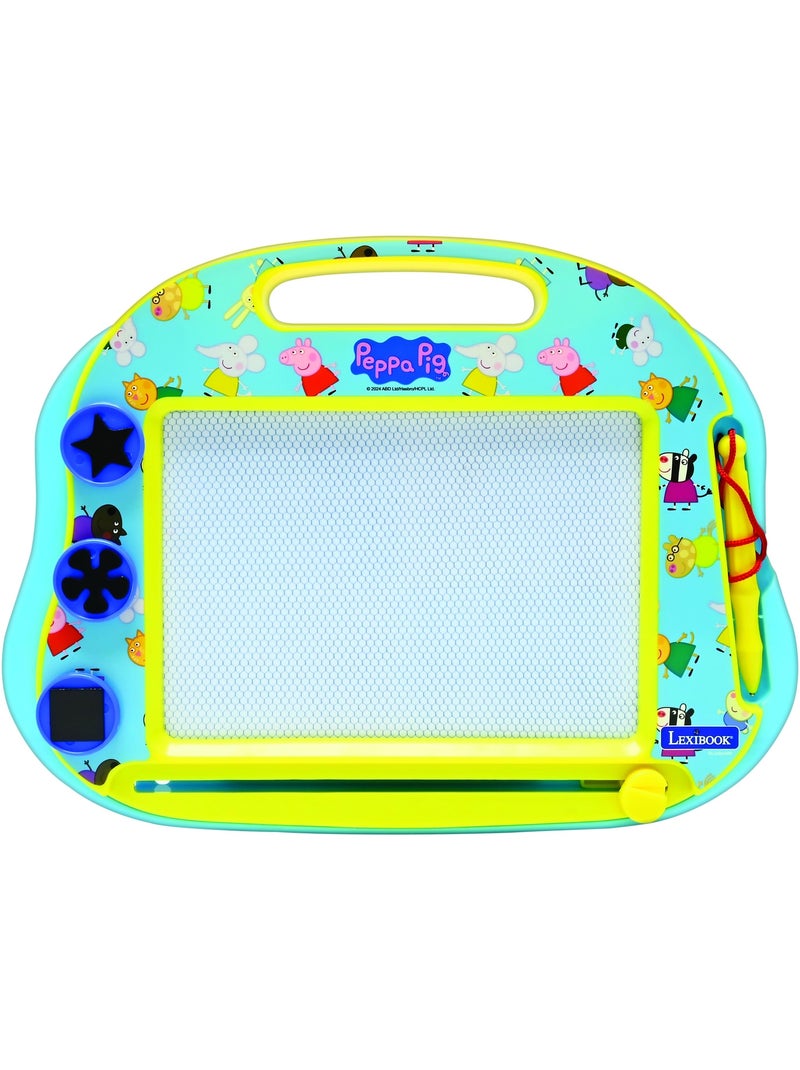 Lavagna da disegno magnetica multicolore Peppa Pig con accessori Formato A5 N/D - Kiabi