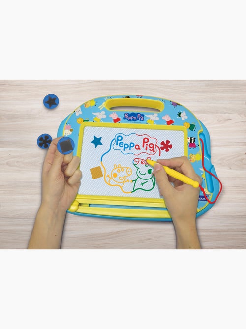 Lavagna da disegno magnetica multicolore peppa pig con accessori formato a5 - Kiabi Lavagna da disegno magnetica multicolore peppa pig con accessori formato a5 - Kiabi