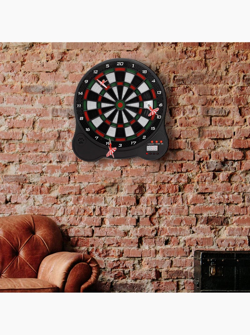 Lavagna elettronica per freccette con display, 29 giochi e 3 freccette flessibili aktive N/D - Kiabi