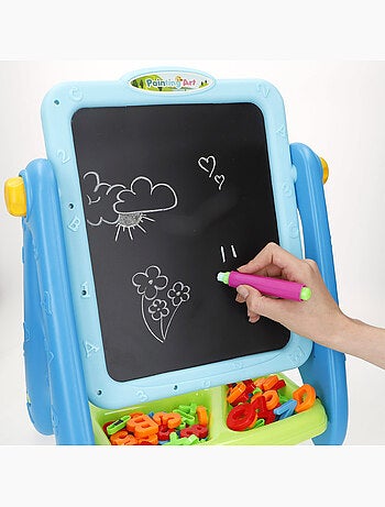 Lavagna magnetica 2 in 1 con numeri e lettere good idea