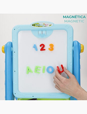 Lavagna magnetica 2 in 1 con numeri e lettere good idea