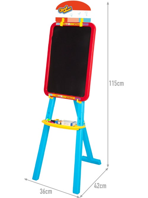 Lavagna magnetica bifacciale con cavalletto regolabile e accessori colorbaby good idea! - Kiabi