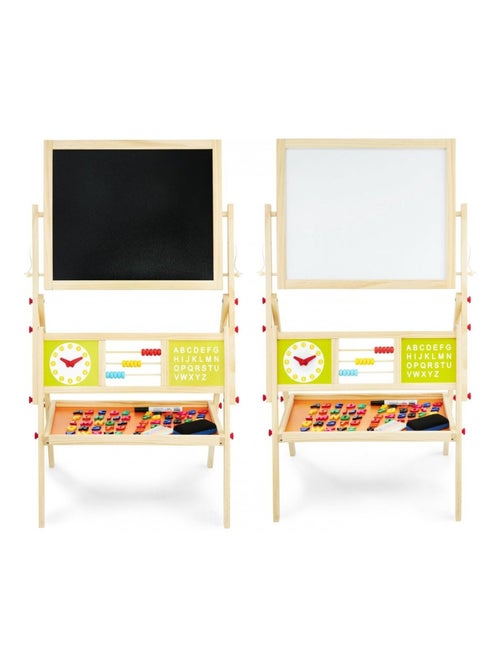 Lavagna per bambini doppia faccia magnetica legno Mamabrum - Kiabi