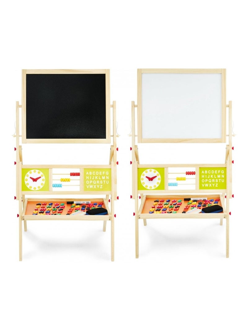 Lavagna per bambini doppia faccia magnetica legno Mamabrum N/D - Kiabi