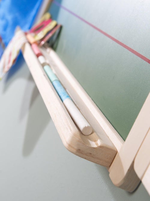 Lavagna tripla 3 lati gesso + 2 magnetiche per bambini – ROBA - Kiabi