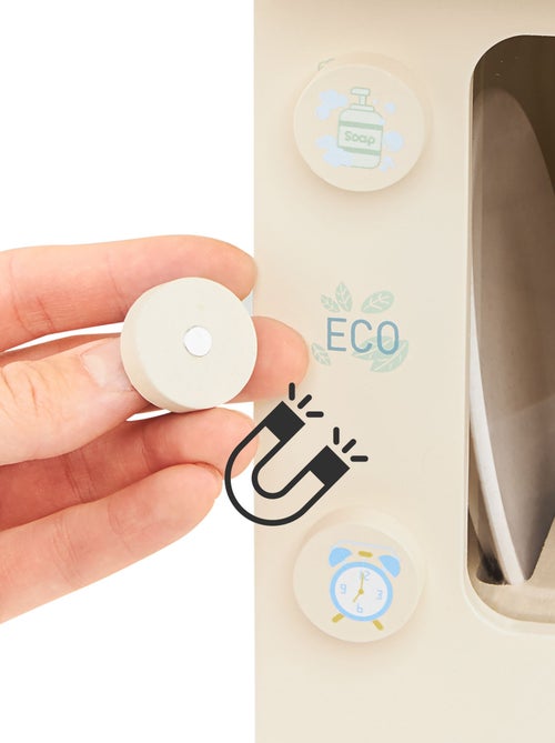 Lavastoviglie giocattolo in legno gioco di ruolo Mamabrum - Kiabi