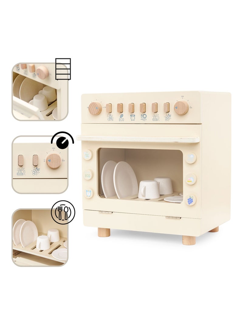 Lavastoviglie giocattolo in legno gioco di ruolo Mamabrum N/D - Kiabi