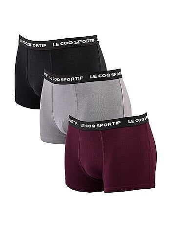 Le Coq Sportif Boxer Uomo - Set 3 Pezzi
