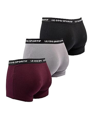 Le Coq Sportif Boxer Uomo - Set 3 Pezzi