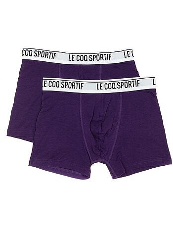 Le Coq Sportif : Boxer Uomo Sportivi (Confezione da 2)
