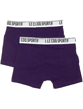 Le Coq Sportif : Boxer Uomo Sportivi (Confezione da 2)