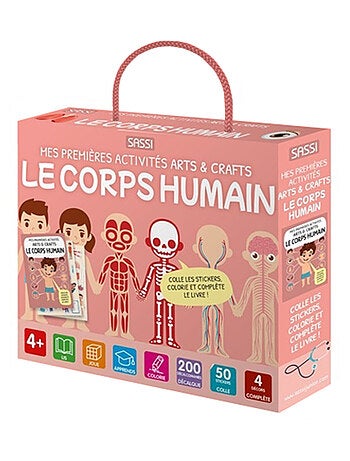 Le mie prime attività di arte & mestieri, il corpo umano | sassi junior | sassi junior
