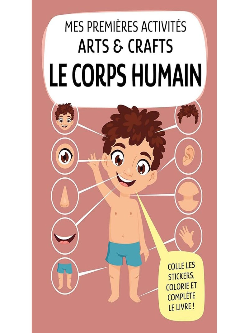 Le mie prime attività di arte & mestieri, il corpo umano | sassi junior | sassi junior N/D - Kiabi