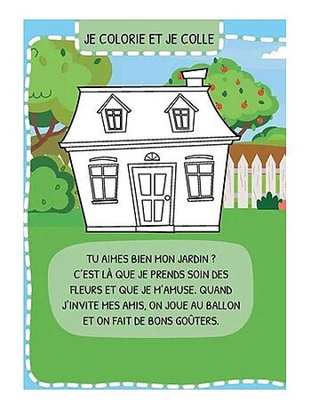 Le mie prime attività di arts & crafts, la mia casa | sassi junior | sassi junior