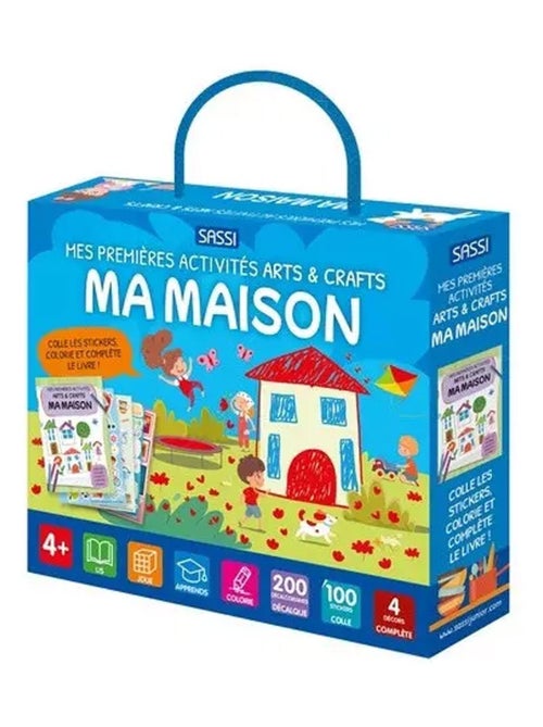 Le mie prime attività di arts & crafts, la mia casa | sassi junior | sassi junior - Kiabi