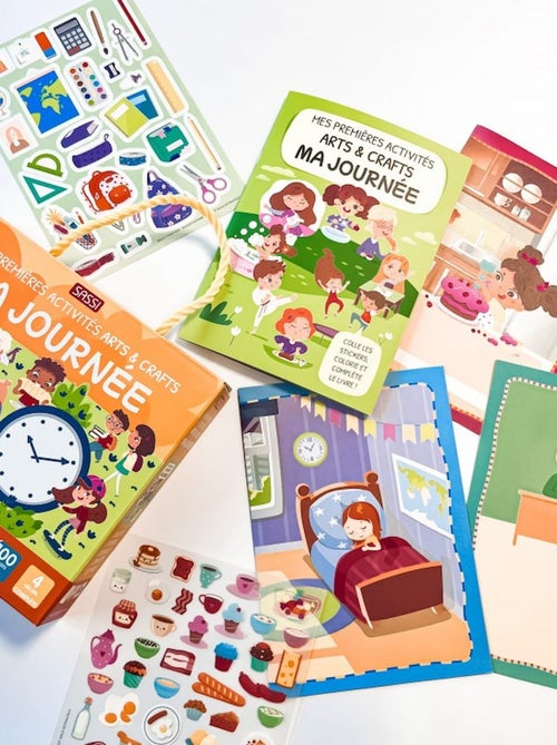 Le mie prime attività di arts & crafts, la mia giornata | Sassi Junior - Kiabi