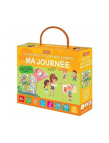 Le mie prime attività di arts & crafts, la mia giornata | sassi junior | sassi junior