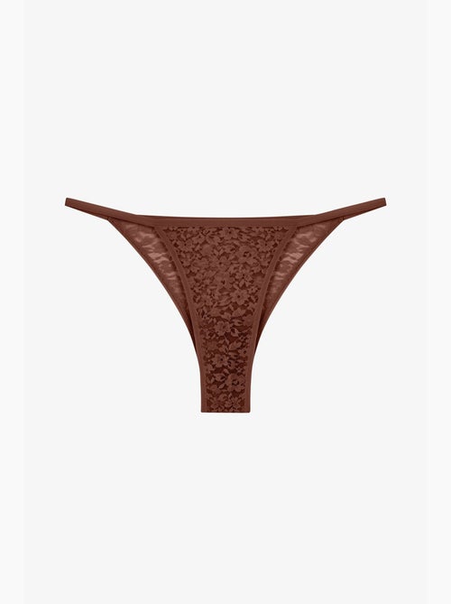 Leaf slip brasiliano in pizzo penti - Kiabi Leaf slip brasiliano in pizzo penti - Kiabi