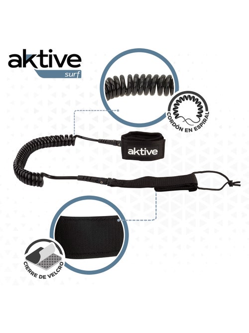Leash per pagaia da surf a spirale aktive - Kiabi Leash per pagaia da surf a spirale aktive - Kiabi