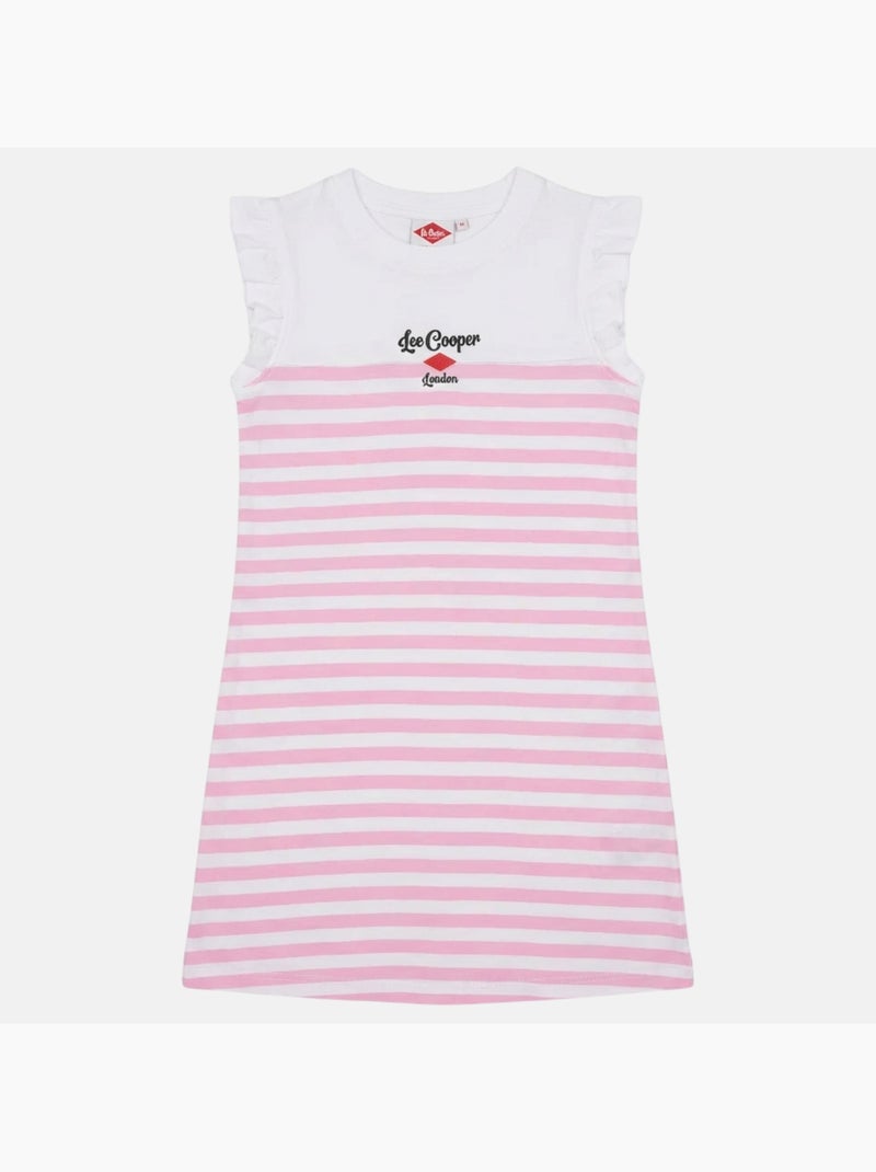 Lee Cooper - Abito bambina a maniche corte Bianco - Kiabi