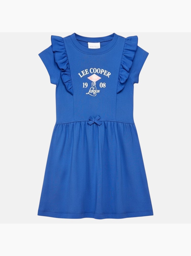 Lee Cooper - Abito bambina a maniche corte Blu - Kiabi
