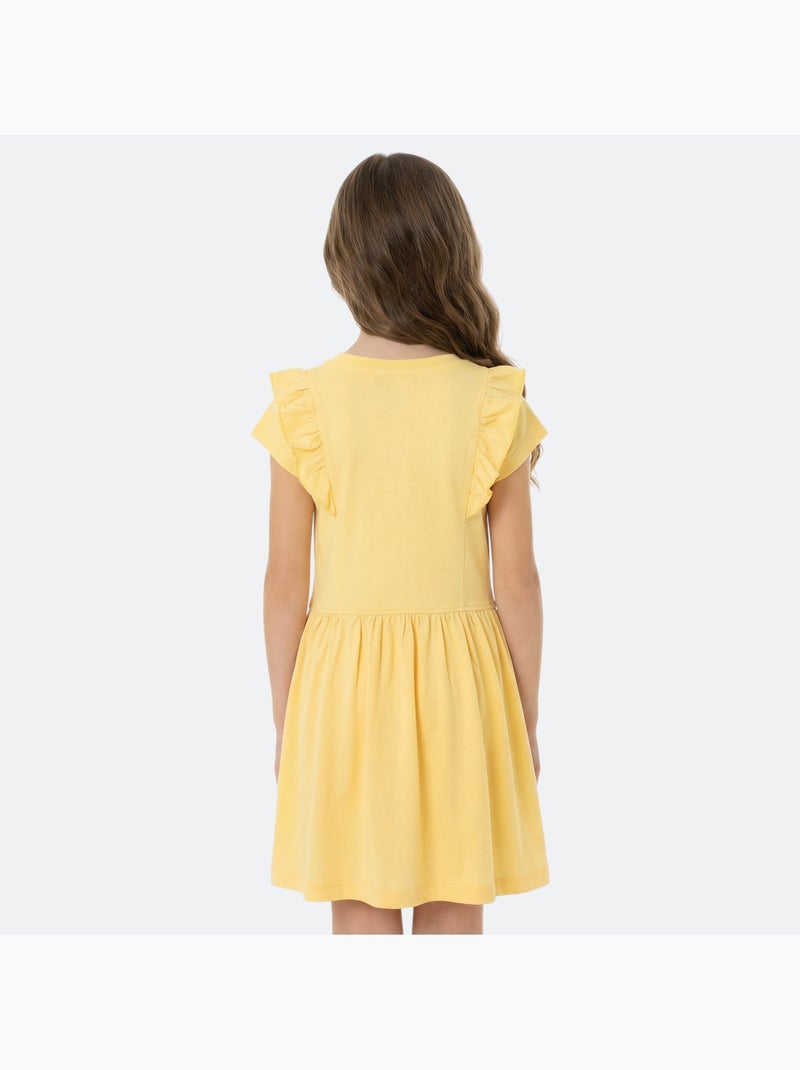 Lee Cooper - Abito bambina a maniche corte Giallo - Kiabi